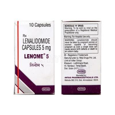 Lenome 5mg Capsule 10'S - Cancer Oncology-Cyt