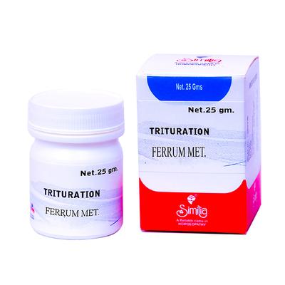 Similia Trituration Ferrum Met. 6X Tablet 25 gm - Bio-Chemic