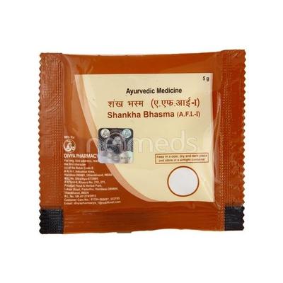 Patanjali Shankh Bhasma Powder 5 gm - Speciality Medicines