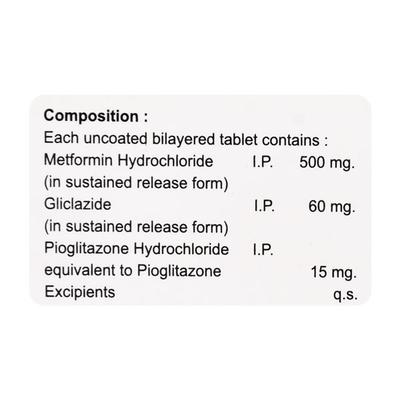 DAYCLAZIDE TOTAL 60 Tablet 10's - Diabetes-Ant