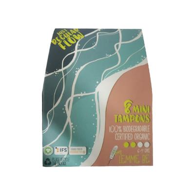 Lemme Be Biodegradable Organic Tampons 15's + Panty Liners 10's - Combo Pack - Tampons