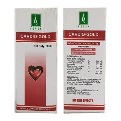 Adven Cardio-Gold Drops 30 ml - Homeopathic Drops