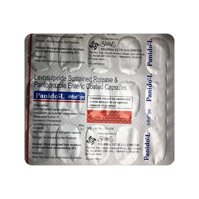 PANIDO L Capsule 15's - Ulcer/Reflux/Flatulence-Aaa