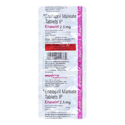 ENAWIN 2.5MG Tablet 10's - Hypertension-Cal
