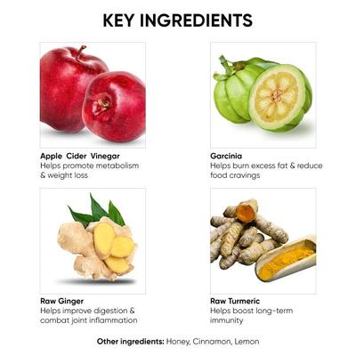 Dr. Vaidya's Apple Cider Vinegar 450 ml - Apple Cider Vinegar - Acv