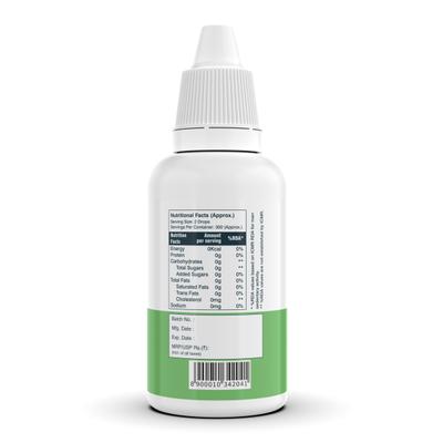 NutritJet Stevia Liquid Drops 30 ml - Sugar Substitute