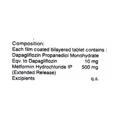 DAPARAY M 10/500 Tablet 10's - Diabetes-Ant