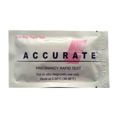 ACCURATE PREGNANCY RAPID TEST 1's - Intimate Care