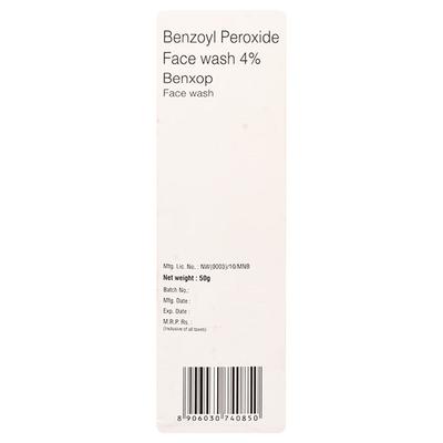 BENXOP FACE WASH Cream 50gm - Cleanser-Emo