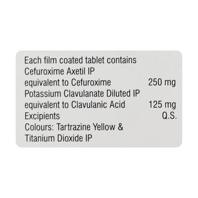 Xoxe CV 250mg Tablet 6'S - Bacterial Infections-Cep
