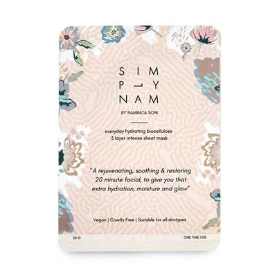 Simply Nam Biocellulose 3 layer Sheet Mask 30gm - Sheet Masks