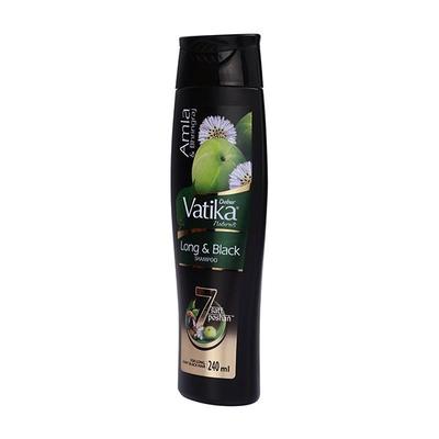Dabur Vatika Long & Black Shampoo - Amla & Bhringraj 240 ml - Shampoos