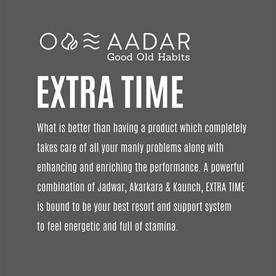 AADAR Extra Time 500 mg Capsule 60's - Sexual Healthcare