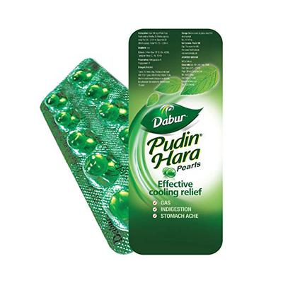 Dabur Pudin Hara Pearls (Pack of 2 x 10's) - Digestive Care