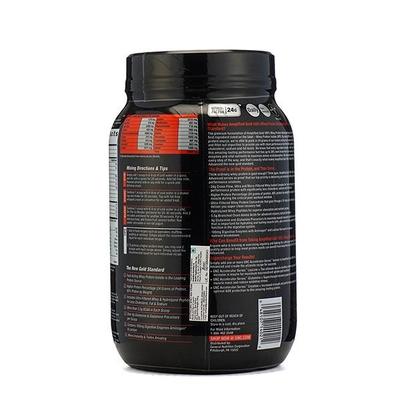 GNC PP Amplified Gold 100% Whey Protein Advanced Powder - Delicious Strawberry Flavour 1.98 lb (N) - Whey Proteins