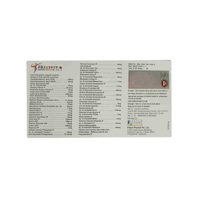 PRECIVIT 4G Capsule 10's - Supplements-Vam