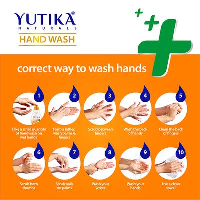 Yutika Liquid Hand Wash Refill Pack - Lemon 750 ml - Hand Wash & Soaps