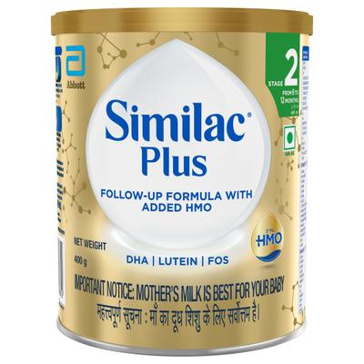 Similac Plus Stage 2 (6-12 months) Powder 400 gm - Tin - Baby And Infant Supplements