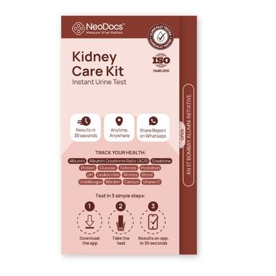 Neodocs Kidney Care Instant Urine Test Kit - Health Monitoring Devices
