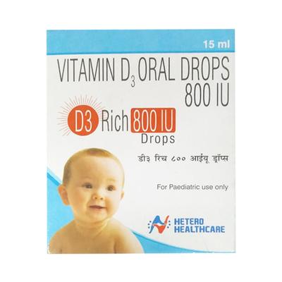 D3 Rich Drops 15ml - Supplements-Vam