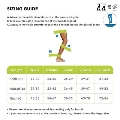 Sorgen Classique Medical Compression Stockings Class 2 Thigh Length - XXLarge 1's - Knee/Ankle/Leg/Foot Supports