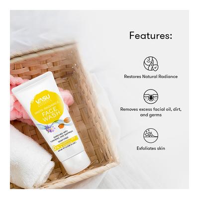 Vasu Face Wash - Insta Radiance 150 ml - Face Wash & Cleansers