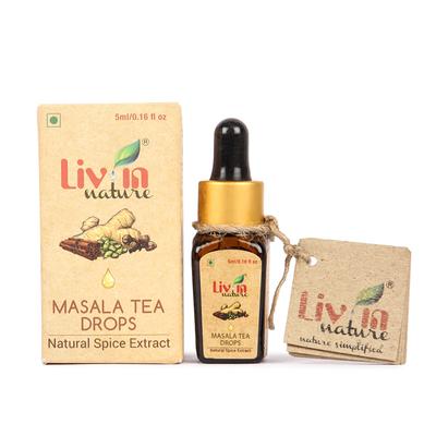 Liv In Nature Spice Extract Drops - Masala Tea 5 ml - Herbal Dietary Supplement