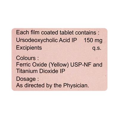 Urdohep 150mg Tablet 10'S - Cholelithiasis/Gall Stones