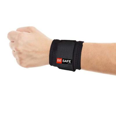 Be Safe Forever Wrist Band - Black (Pack of 2) - Knee/Ankle/Leg/Foot Supports