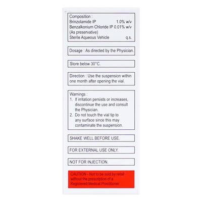 Brinzox Eye Drops 5ml - Glaucoma-Ant