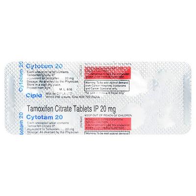 Cytotam 20mg Tablet 10'S - Cancer Oncology-Hor