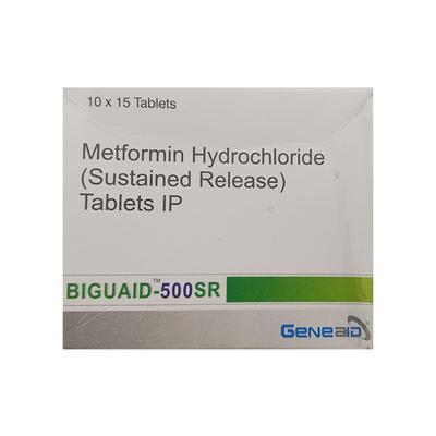 BIGUAID 500 SR Tablet 15's - Diabetes-Ant