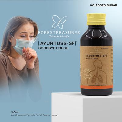 Forestreasures Ayurtuss - SF Syrup 100 ml - Cough & Cold (Ayush)
