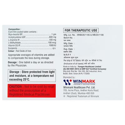 Myonorm Tablet 10's - Supplements-Vam