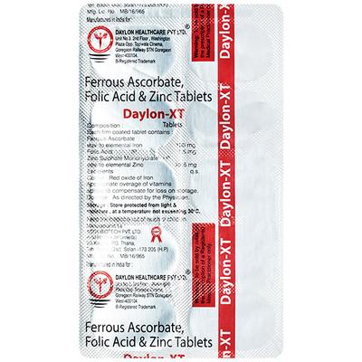 DAYLON XT Tablet 10's - Iron Supplement/Anaemia-Vma