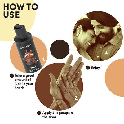 Bold Care Lube Combo Pack (Vibe Lube 100 ml - Chocolate + Extend Delay Spray 20 gm) - Intimate Spray