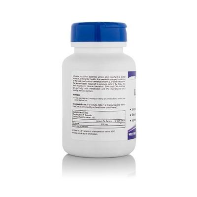 HealthVit L-Serine 500 mg Capsules 60's - Amino Acids