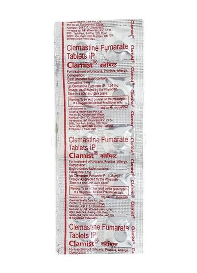 Clamist 1mg Tablet 10'S - Allergies-Ant