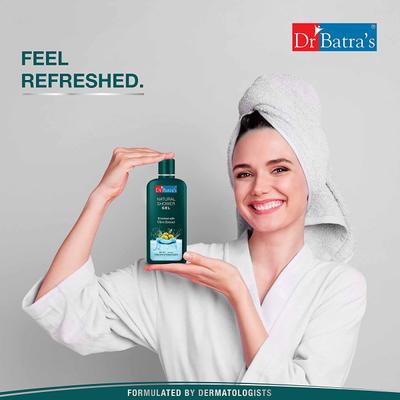 Dr Batra's Natural Shower Gel Enriched With Olive Extract (Pack of 2 x 200 gm) 1's - Shower Gels & Body Wash
