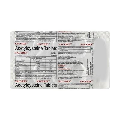 Nacyres 600mg Tablet 10'S - Cough And Cold-Cou