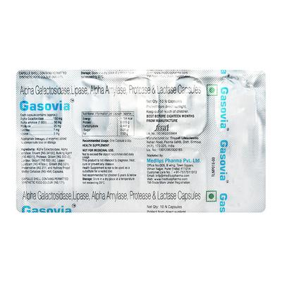 GASOVIA Capsule 10's - Digestion-Dig