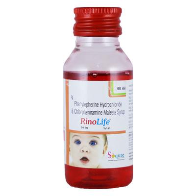 RINOLIFE Syrup 60ml - Cough And Cold-Cou