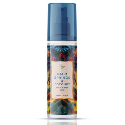 CGG Cosmetics Body & Hair Mist - Palm Springs & Coconut 100 ml - Body Mist/Spray