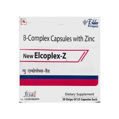 ELCOPLEX Z NEW Capsule 15's - Supplements-Vam