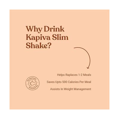 Kapiva Slimming Shake Powder - Chocolate 1 kg - Health Products