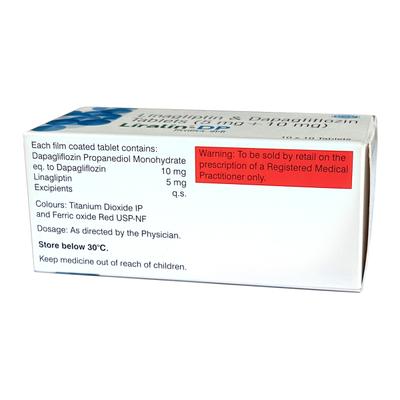 LIRALIN DP Tablet 10's - Diabetes-Ant