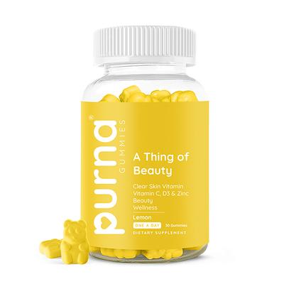 Purna Immunity Vitamin Gummies - Lemon Flavour 30's - Vitamin C