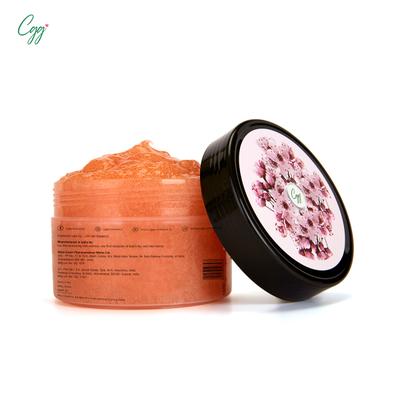 CGG Cosmetics Japanese Cherry Blossom Gel Exfoliating Body Scrub 250 gm - Scrubs & Exfoliants