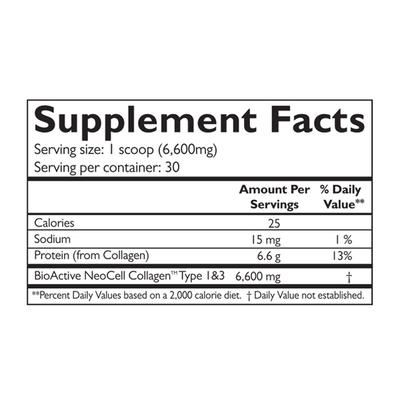 NeoCell Super Collagen 6600 mg Powder 198 gm - Hair & Skin