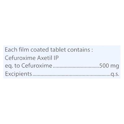 BENCEF 500 Tablet 10's - Bacterial Infections-Cep